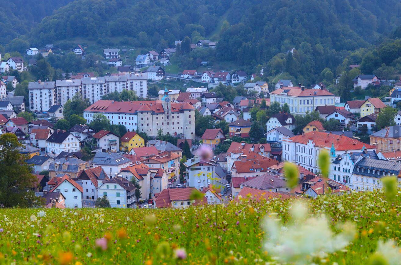 Idrija city